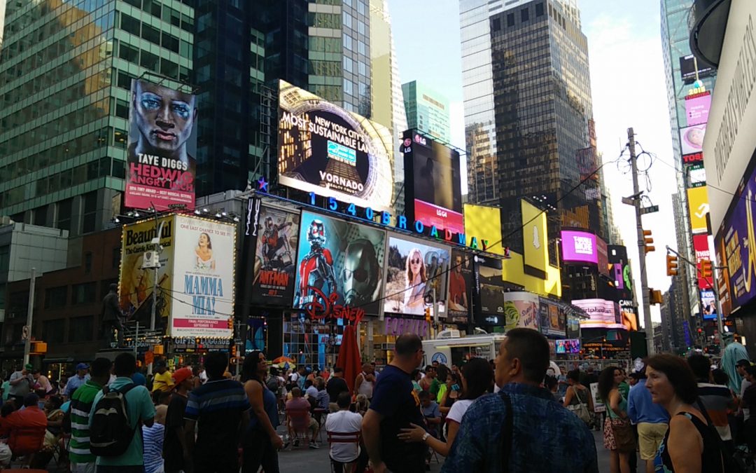 Nueva York, Times Square, el corazón de Manhattan.